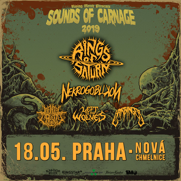 RINGS OF SATURN (USA) + NEKROGOBLIKON (USA) a dalš