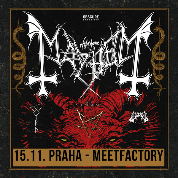 MAYHEM (NO) + Gaahls WYRD (NO) + GOST (USA)