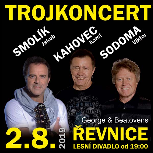 SMOLÍK + KAHOVEC + SODOMA = TROJKONCERT