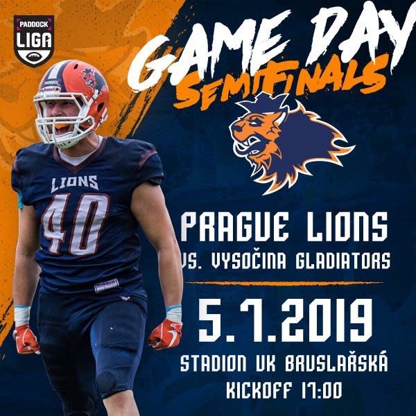 Prague Lions vs. Vysočina Gladiators