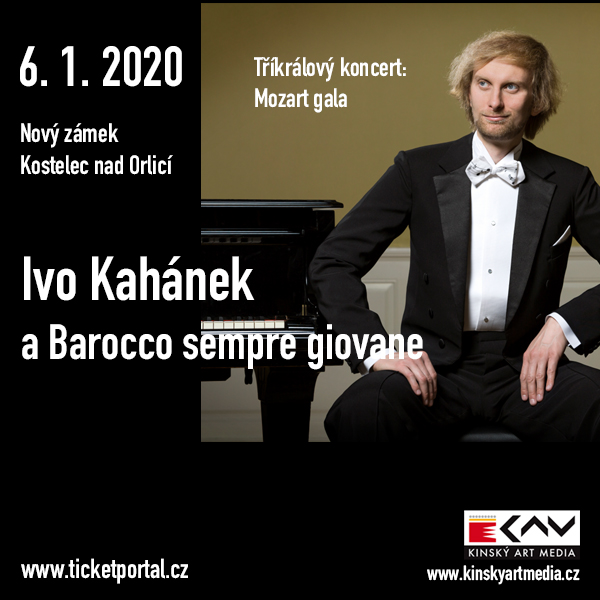 Ivo Kahánek a Barocco sempre giovane: Mozart gala