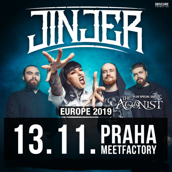 JINJER (UA) + THE AGONIST (CAN)