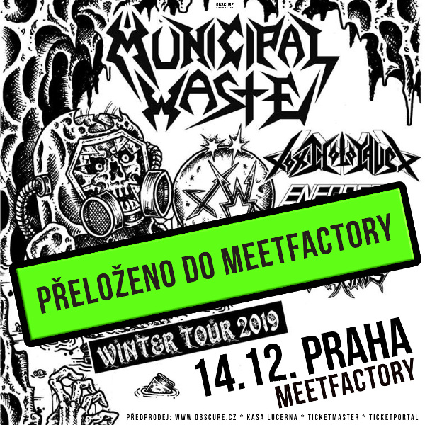 MUNICIPAL WASTE (USA) + TOXIC HOLOCAUST (USA) +