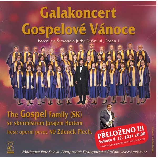 Galakoncert Gospelové Vánoce