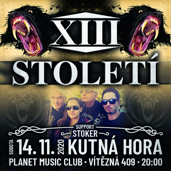 XIII. STOLETÍ – Frankenstein Tour 2020