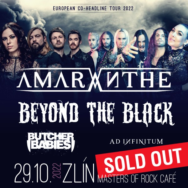 AMARANTHE, BEYOND THE BLACK - European Tour 2022