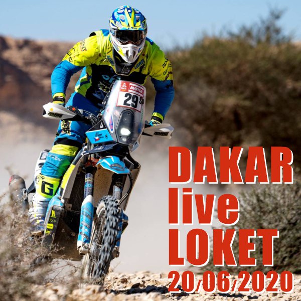 DAKAR live Loket 2020 / Krucipüsk