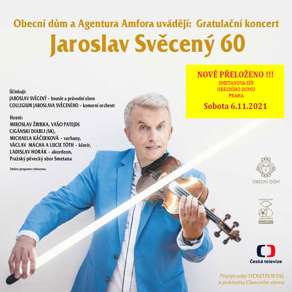 Gratulační koncert Jaroslav Svěcený 60