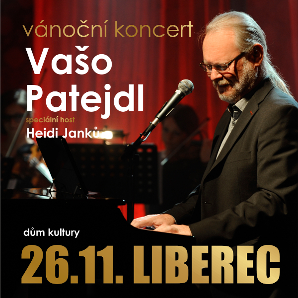 Vánoční koncert VAŠO PATEJDL