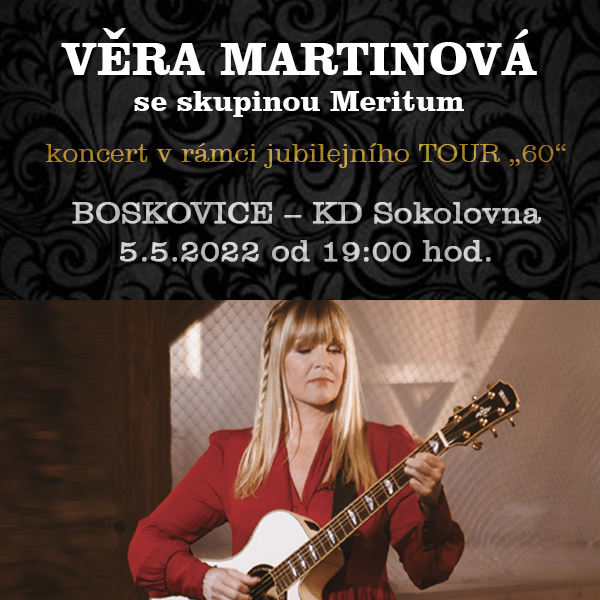 Věra Martinová se skupinou Meritum