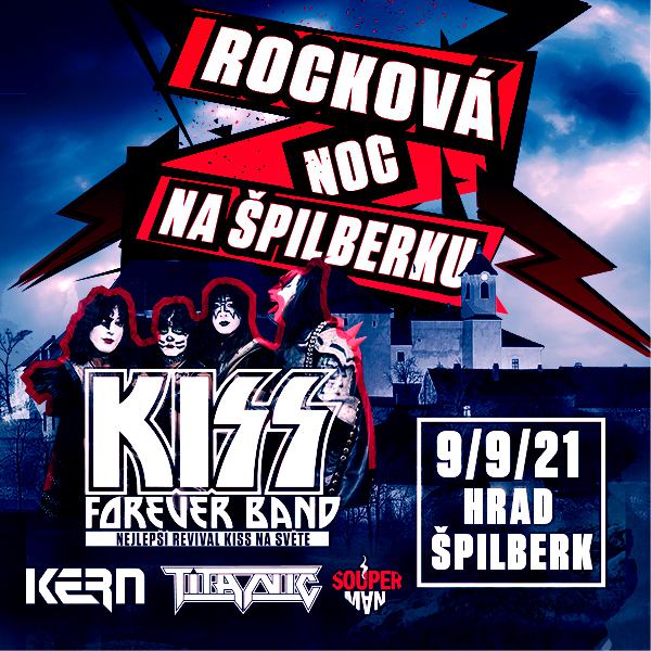 ROCKOVÁ NOC NA ŠPILBERKU - Kiss Forever Band, …