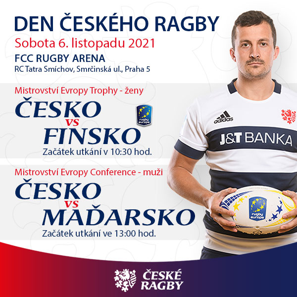 Den českého ragby: ČESKO vs FINSKO a ČESKO vs MAĎARSKO