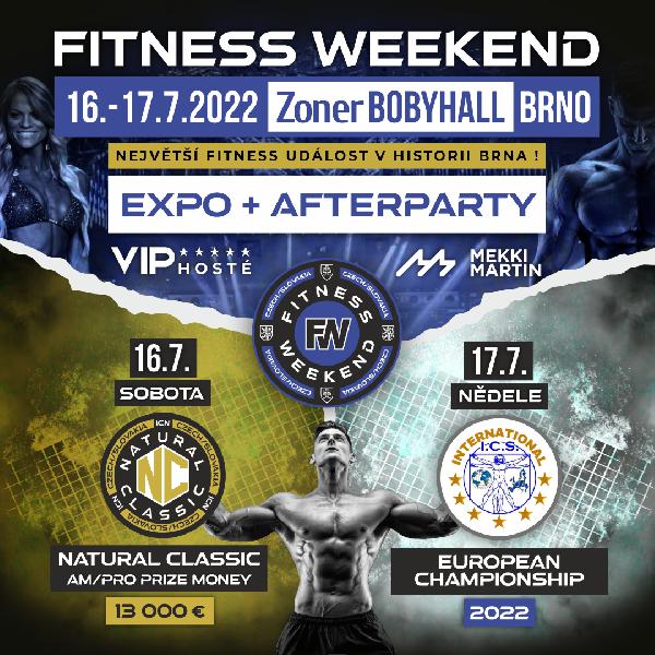 FITNESS WEEKEND + EXPO - DVOUDENNÍ / 2 DAYS TICKET