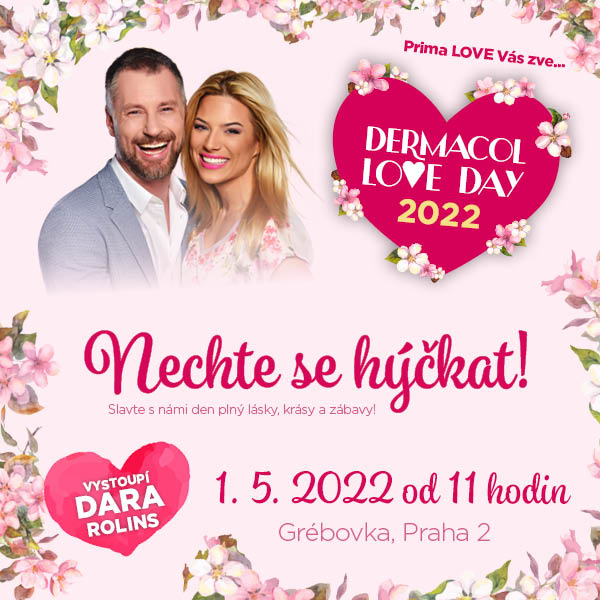 DERMACOL LOVE DAY 2022 - Růžová taška Dermacol