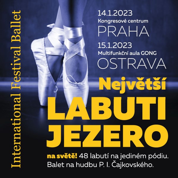 INTERNATIONAL FESTIVAL BALLET: Největší ”Labutí jezero” na světě za doprovodu symfonického orchestru