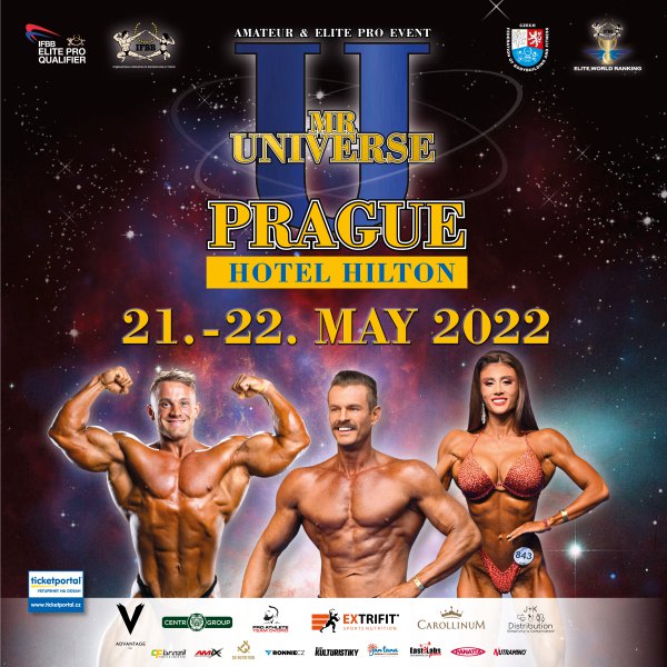 MR. UNIVERSE AMATEUR & ELITE PRO Prague 2022