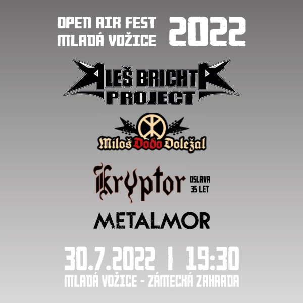Open Air Fest Mladá Vožice 2022