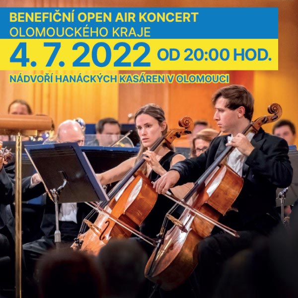 Benefiční open-air koncert Olomouckého kraje