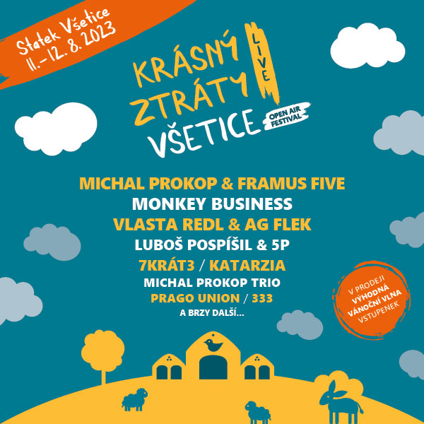 KRÁSNÝ ZTRÁTY Live 2023