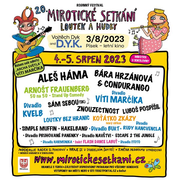 20. MIROTICKÉ SETKÁNÍ LOUTEK A HUDBY