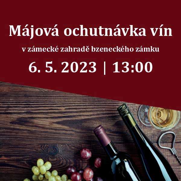 Májová ochutnávka vín 2023