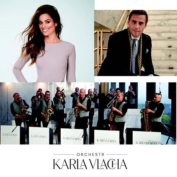 Orchestr Karla Vlacha s H. Holišovou a R. Vojtkem