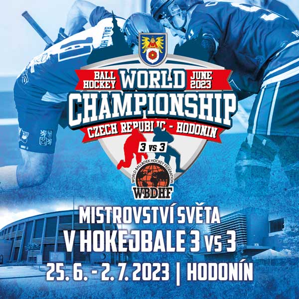 Mistrovství světa v hokejbale 3 na 3 v Hodoníně