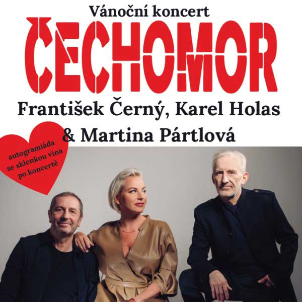 Vánoční Čechomor s Martinou Pártlovou na SPIELBERGu