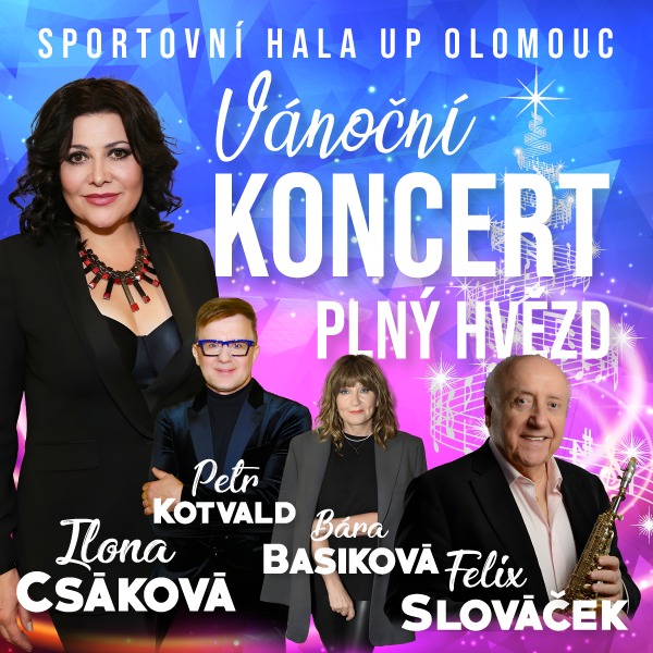 Vánoční koncert plný hvězd