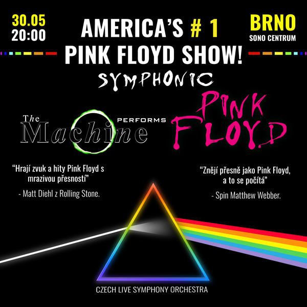 The Machine performs PINK FLOYD Symphonic Orchestra