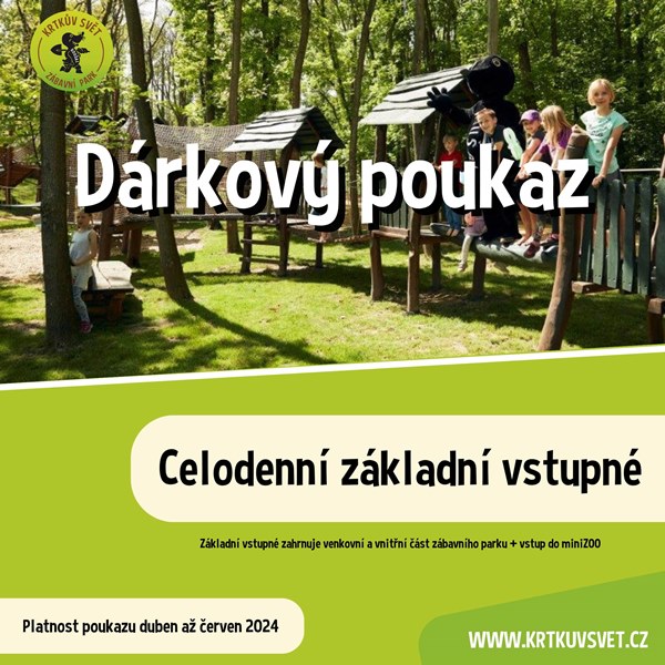 Krtkův svět - dárkový poukaz