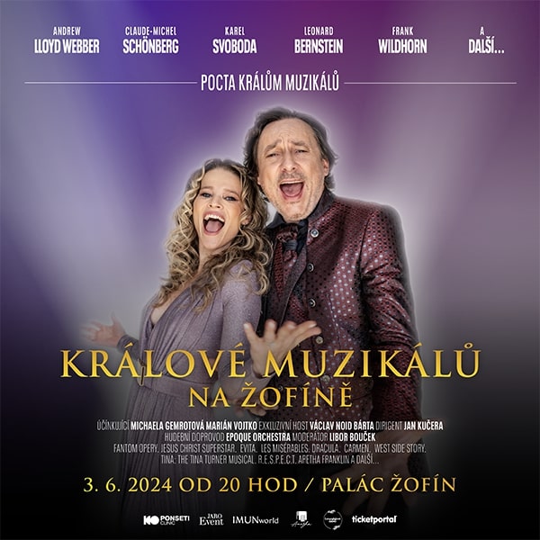 KRÁLOVÉ MUZIKÁLŮ NA ŽOFÍNĚ