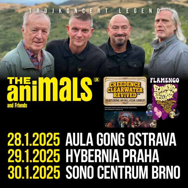 The Animals and Friends, Creedence Clearwater Revived + Flamengo