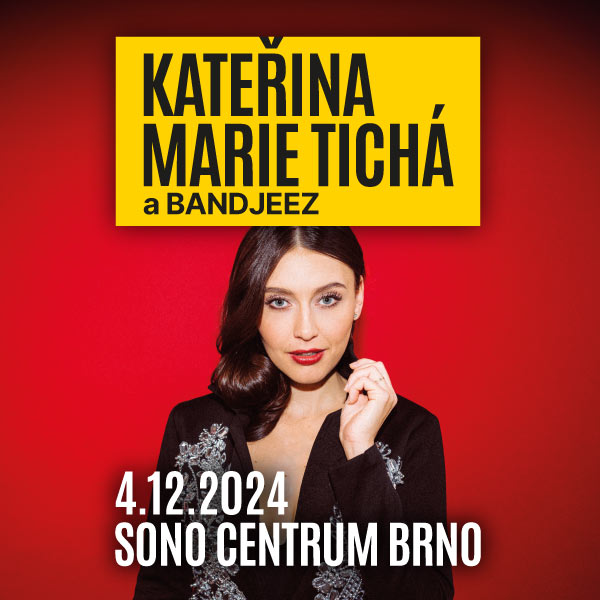 Kateřina Marie Tichá a Bandjeez vánoční koncert