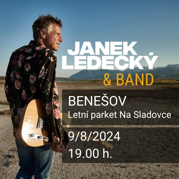 JANEK LEDECKÝ & BAND, Letní parket Na Sladovce