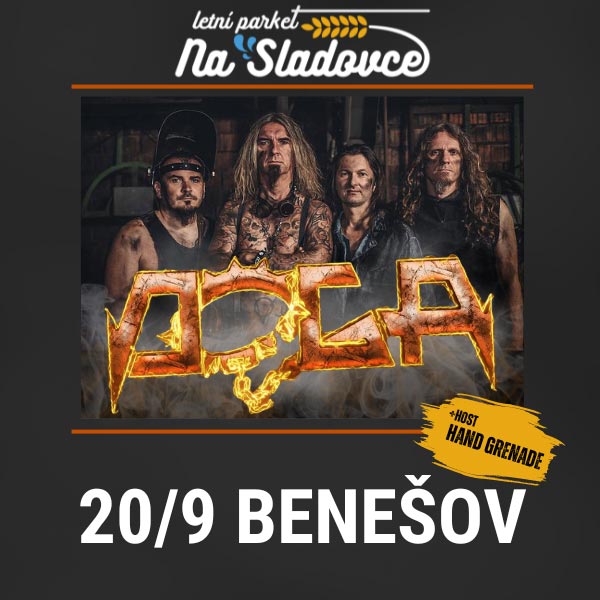 DOGA + host Hand Grenade, Letní parket Na Sladovce
