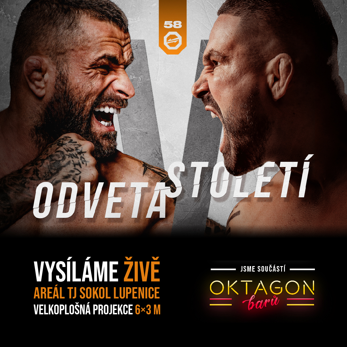 Oktagon bar v Lupenici - ODVETA STOLETÍ živě