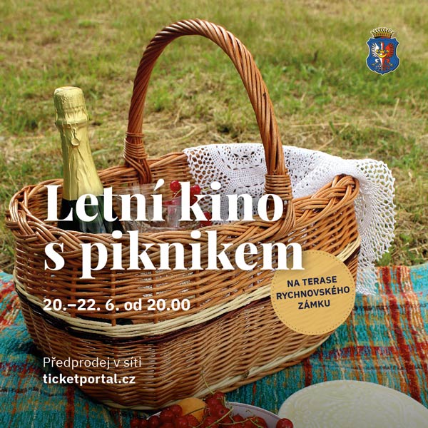Letní kino s piknikem na terase rychnovského zámku