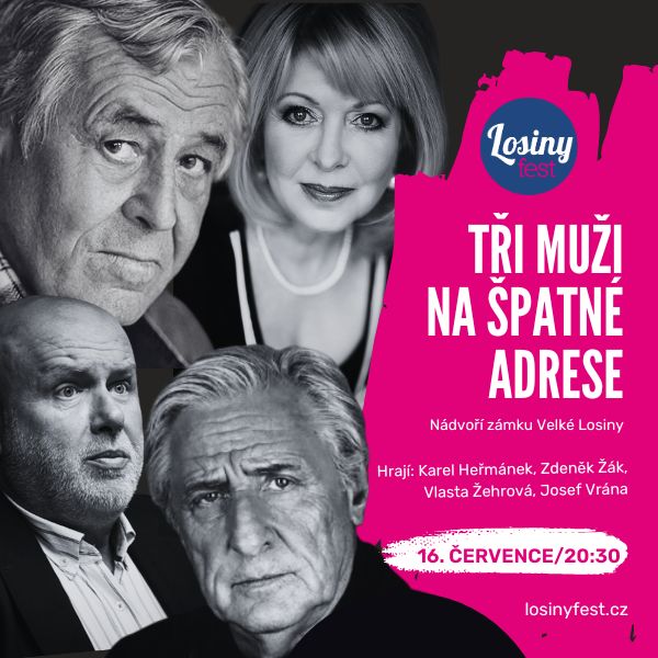 Tři muži na špatné adrese