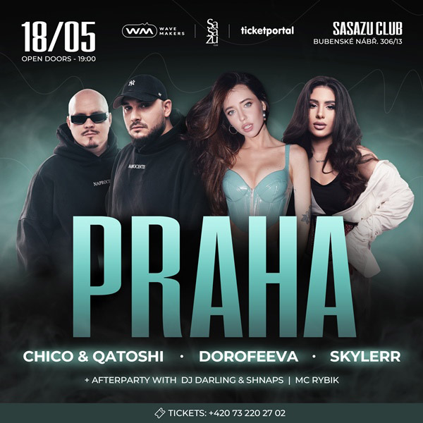 Dorofeeva, Chico & Qatoshi a Skylerr