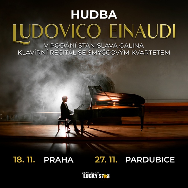 Hudba Ludovico Einaudi, KLAVÍRNÍ RECITÁL se smyčcovým kvartetem