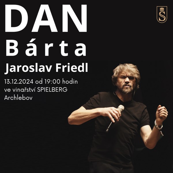 Vánoční koncert Dana Bárty s Jaroslavem Friedlem ve vinařství SPIELBERG