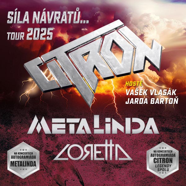 CITRON - Síla návratů tour 2025