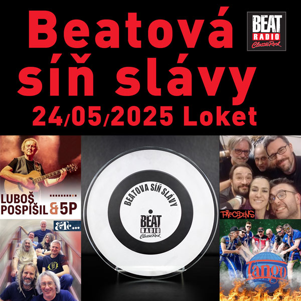 Beatová síň slávy Radia BEAT 2025