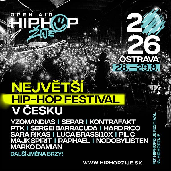 HIP HOP ŽIJE Ostrava 2026