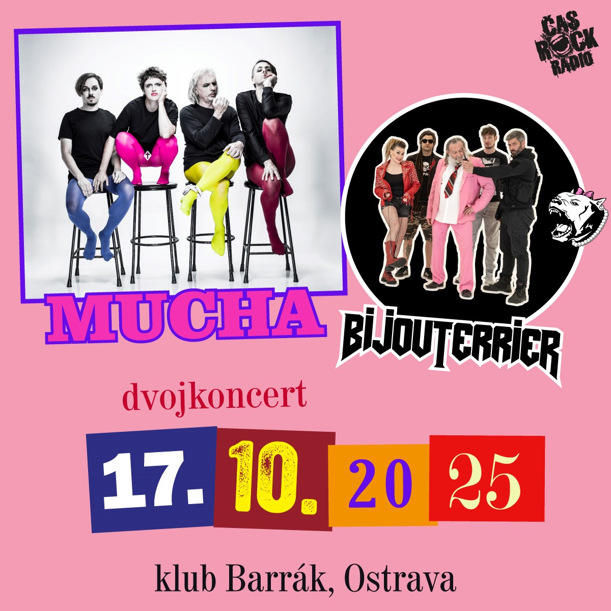Dvojkoncert MUCHA a BIJOUTERRIER