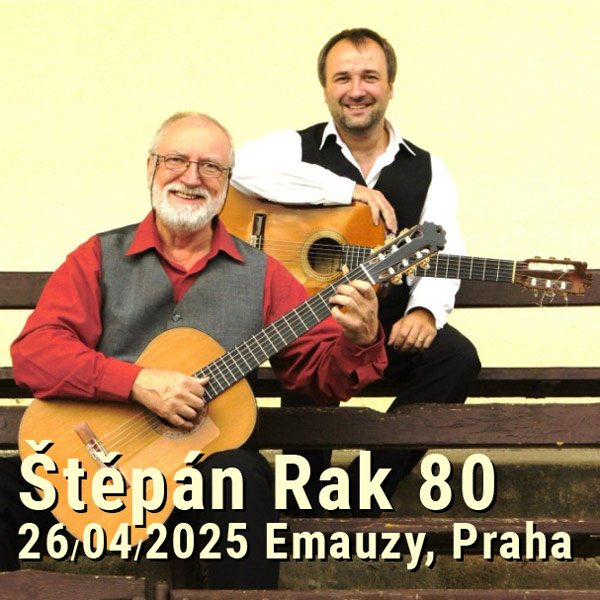 ŠTĚPÁN RAK 80 - KONCERT K ŽIVOTNÍMU JUBILEU