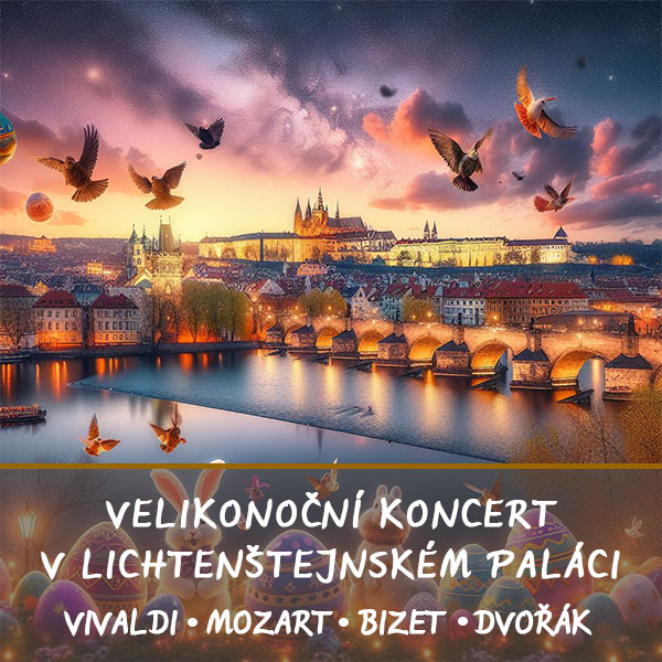 VELIKONOČNÍ GALA KONCERTY V LICHTENŠTEJNSKÉM PALÁCI