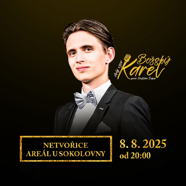 Můj Vzor Božský Karel živě v Netvořicích