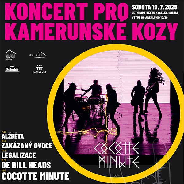 KONCERT PRO KAMERUNSKÉ KOZY